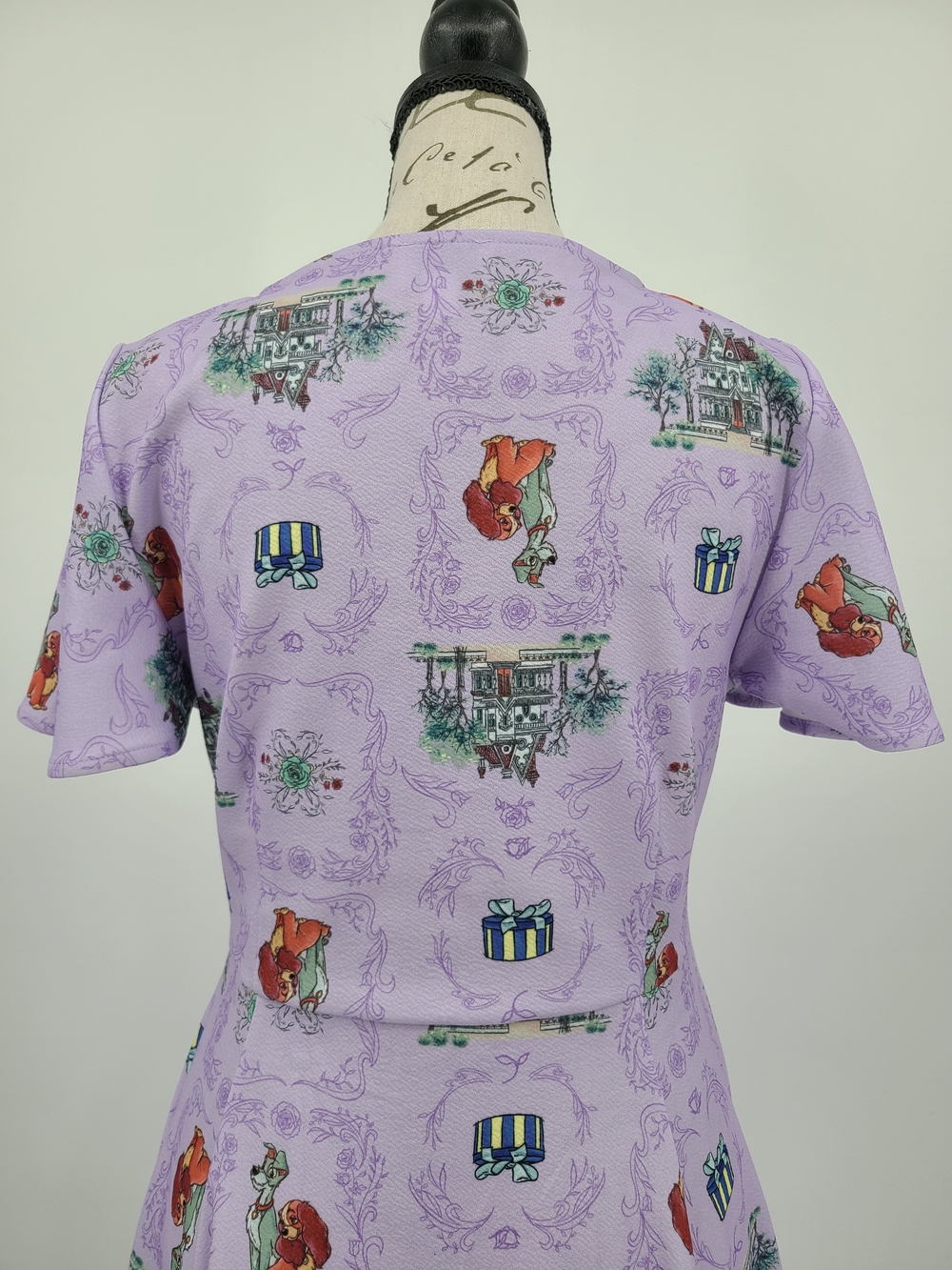 NWOT Unique Vintage X Disney Lady And The Tramp Dress Size Medium - Picture 7 of 12